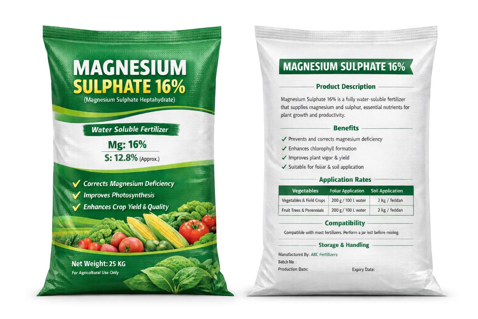 Magnesium sulphate heptahydrate